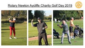 Newton Aycliffe Rotary Club Charity Golf Day 