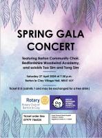 Spring Gala Concert Saturday 27th April 2024
