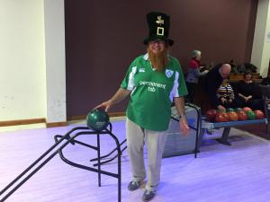 St Patrick's Day bowling