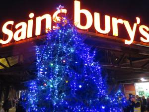 Tree of Light 2015 Switch On - 4.30pm November 28th 2015, Sainsbury's Oswestry 