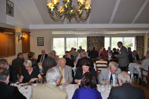 The farewell lunch at Ilkley Golf Club