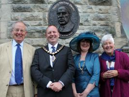 Sir Henry Walford Davies' Plaque Unveiled at Christ Church, Oswestry