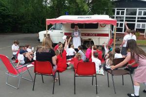 Mary Hignett Funds Visits by The Emergency Poet to 4 Oswestry Primary Schools