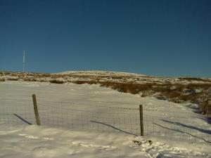 View to the top of Winter Hill