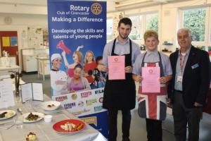 2016 - Our Young Chefs, Finn Justice and Jo Towning, both from Deer Park School