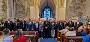 Treorchy Male Choir - Saturday 29 July 2023 in St Mary's Priory Church Abergavenny