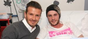 Legendary England footballer David Beckham paid a surprise visit to our unit at the Queen Elizabeth hospital in Birmingham. He took time to meet with patients and have photos taken with some of our young people. Check out more photos from his visit here