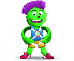 Mascot of the Glasgow Games 2014