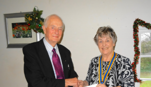 Rtn John Coupe has been a member for 45 years