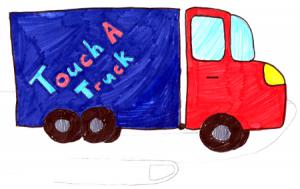 Winning logo design by primary pupil, Ailsa Hutton