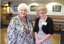 Margaret Dean - former Lord Lieutenant with Rotarian Libby Seath