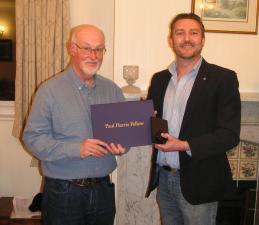 President Roy awards PHF to Frank Randall