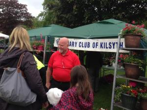Rotarians busy at Kilsyth Civic Week Gala Day