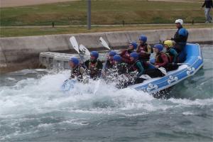 Rotarians at Lee Valley White Water Centre