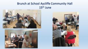Fundraising Brunch at School Aycliffe Community Hall
