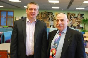 Visitors to the Club: Ray Valente & Mark Houghton