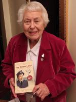 Eileen with one of the books she has written