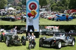 Classic car & Family fun day proved to be a resounding success. Visitors levels exceeded expectations, with 1,000 people attending the event held in the Rotary Field, Purley on Sunday 16th June. 