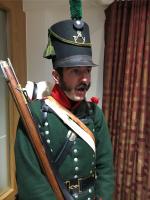 Paul Evans and Steve Davies; The 5/60th Rifles Living History Group