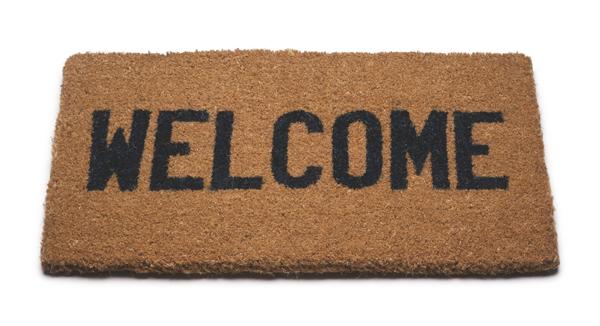 Welcome mat