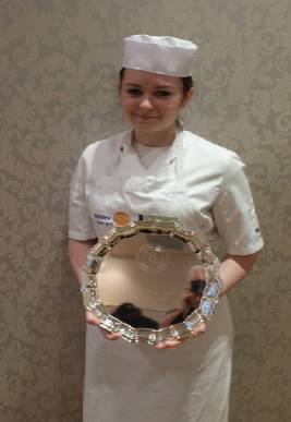 Rotary Young Chef Competition Scotland and North of England Regional Final Winner: Mairead Melvin of St Columba’s High School (Dunfermline, Fife)