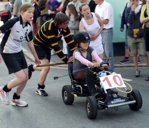 2015 Lostwithiel Carnival Pram Race