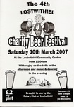 4th Lostwithiel Charity Beer Festival Saturday 10th March 2007 (one of Cornwall's best little beer festivals)