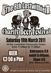 8th Lostwithiel Charity Beer Festival Saturday 19th March 2011 (one of Cornwall's best little beer festivals)