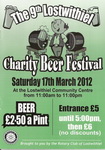 9th Lostwithiel Charity Beer Festival Saturday 17th March 2012 (one of Cornwall's best little beer festivals)