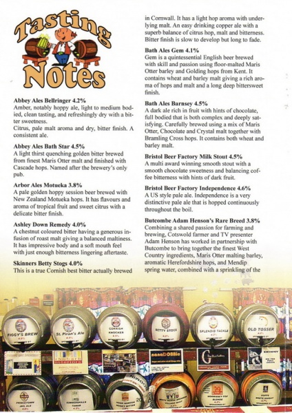 2016 Beer Festival Programme Page 20