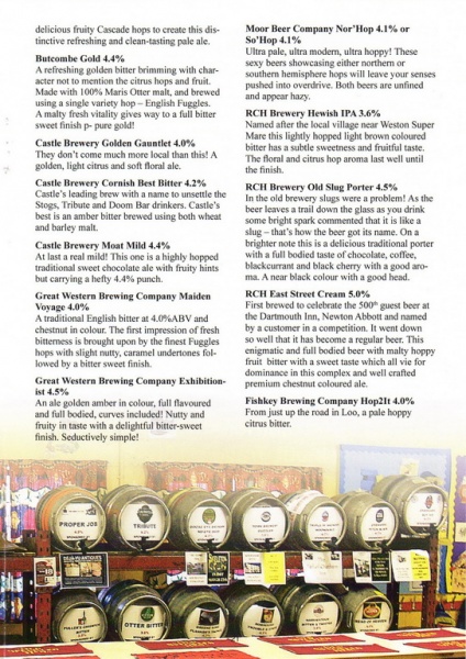 2016 Beer Festival Programme Page 21