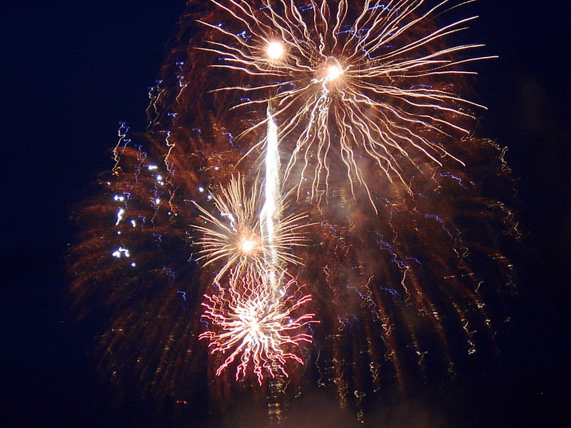 2011 Lostwithiel Carnival Fireworks