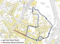2015 Lostwithiel Carnival Pram Race Map