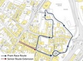 2015 Lostwithiel Carnival Pram Race Map