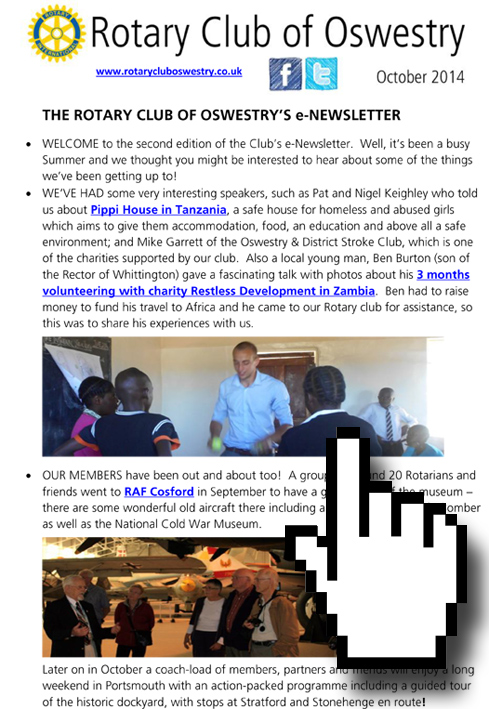 October 2014 Newsletter