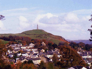 Hoad Monument with Ulverston below