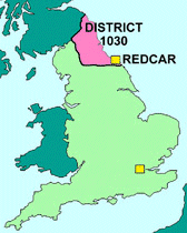 UK Map showing district 1030