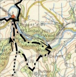 Arnecliff Woods Map