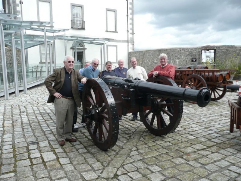 RCOV manning the defences at the Battle of the Boyne site