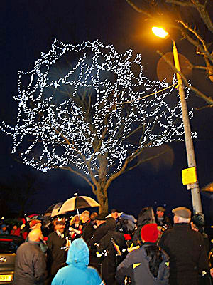 Tree of Light switch-on December 2012