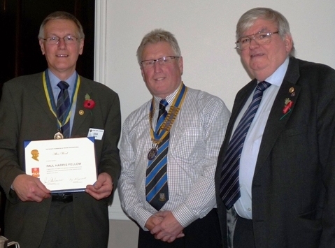 Alan, President Terry and Foundation Chairman, Tom Elliott