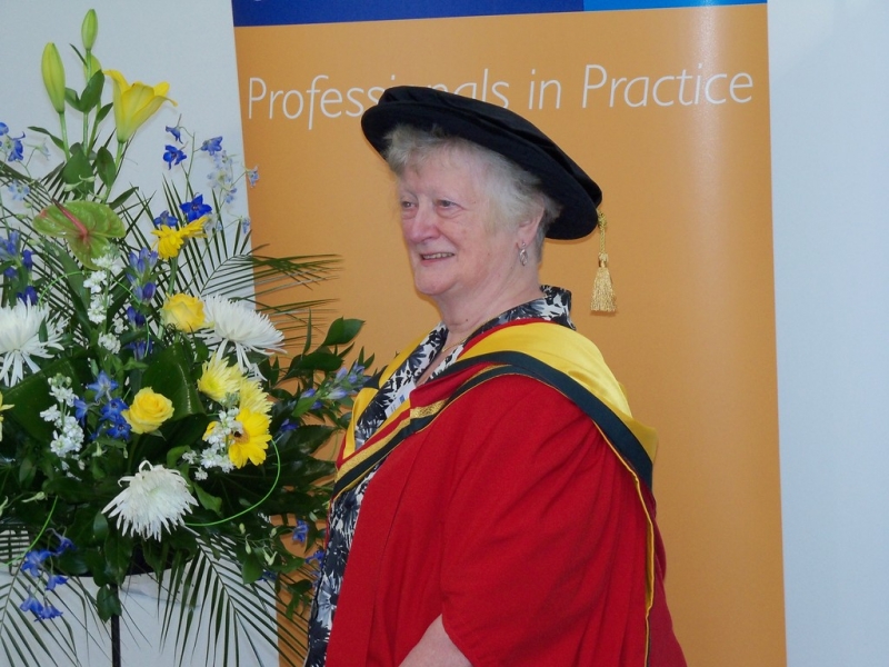 Member Elizabeth Tatman receives Honorary Doctorate from Bolton University Member Elizabeth Tatman receives Honorary Doctorate from Bolton University