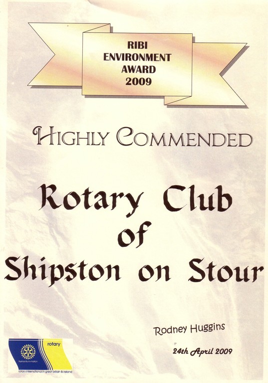 Rotary EcoBag environmental award