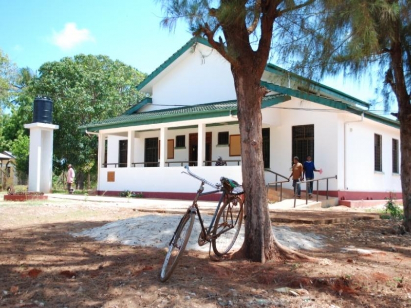 The new Makunduchi Hospital Primary Care Unit