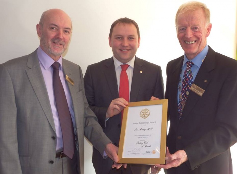 Ian Murray MP our new Honorary Member