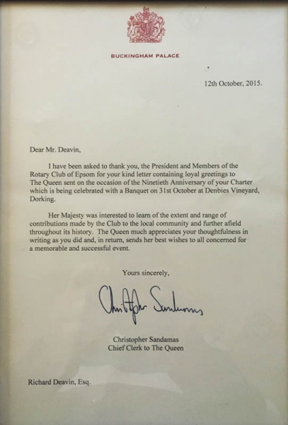 Letter from the Queens Office