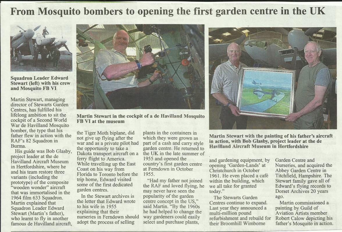 Talk from Martin Stewart of Stewarts Garden Centre Rotary Club of