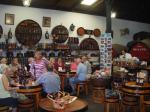 Rotarians sampling some Madeira Wine at D'Oliveiras wine cellar