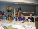 Tope Table left to right - Janet and  Ron Whitaker, Marianna Afonso, Eunice and Harry