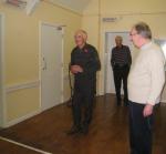 President Paul shows off his skittling skills.